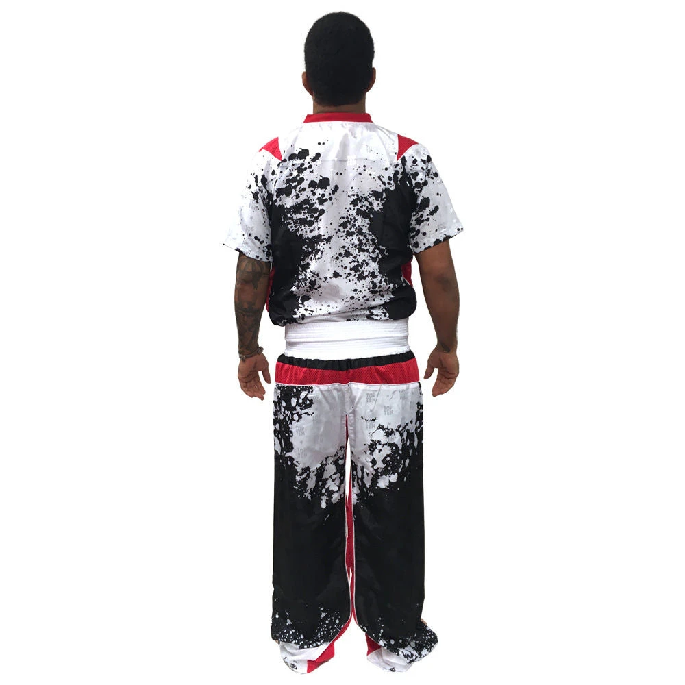 TopTen OFFERS Top Ten Energy Fighter Uniform - White/black/red, 1682-WBR 4 TopTen OFFERS Top Ten Energy Fighter Uniform - White/black/red, 1682-WBR