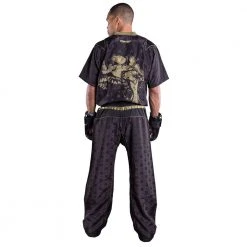 TopTen Top Ten Uniform Energy Line Sublimation - SKULL - Black/gold, 1682-9E OFFERS