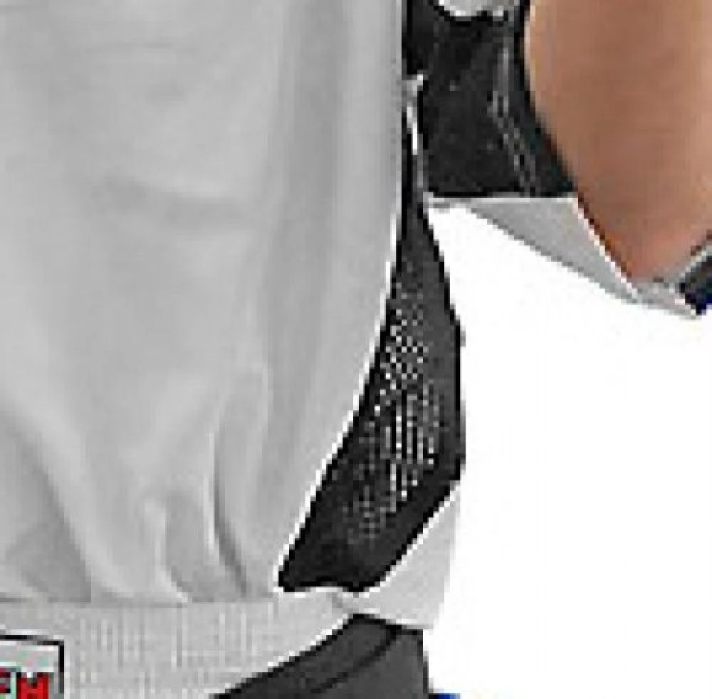 TopTen UNIFORMS Top Ten Mesh Uniform 1605 Model - White/black/blue, 1605 WH-BL 4 TopTen UNIFORMS Top Ten Mesh Uniform 1605 Model - White/black/blue, 1605 WH-BL
