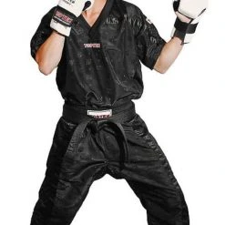 TopTen Top Ten Mesh Uniform 1605 Model - Black, 1605 BL UNIFORMS