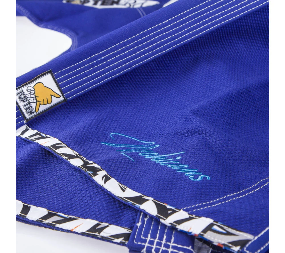 TopTen Top Ten Brazilian Jiu Jitsu Uniform Mohicans - Blue UNIFORMS 5 TopTen Top Ten Brazilian Jiu Jitsu Uniform Mohicans - Blue UNIFORMS