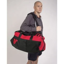 Sports Bag FIGHTER LINE XL - Red/grey/black TRAINING 14 Sports Bag FIGHTER LINE XL - Red/grey/black TRAINING