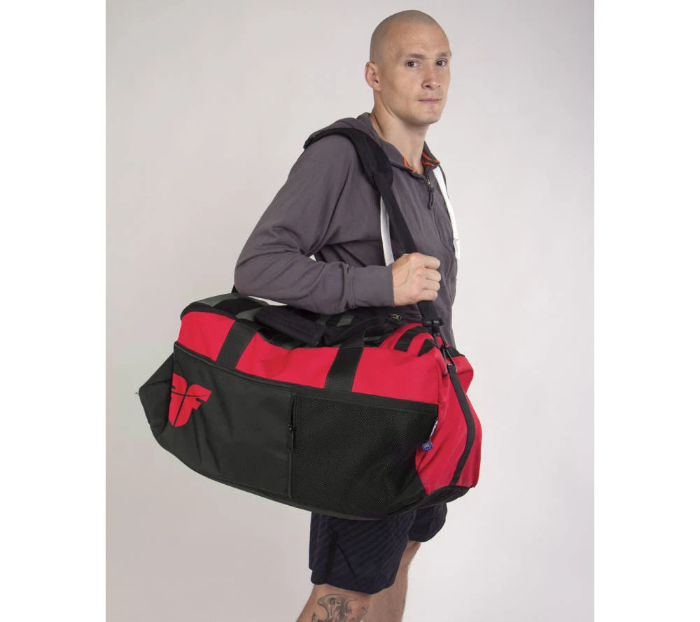 Sports Bag FIGHTER LINE XL - Red/grey/black TRAINING 6 Sports Bag FIGHTER LINE XL - Red/grey/black TRAINING