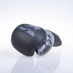 Fighter SPLIT Boxing Gloves - Black/camo, FBG-001BBL