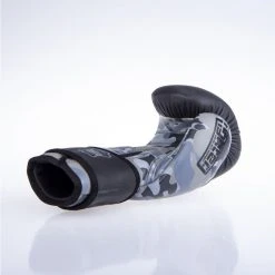 Fighter SPLIT Boxing Gloves - Black/camo, FBG-001BBL