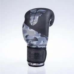 Fighter SPLIT Boxing Gloves - Black/camo, FBG-001BBL