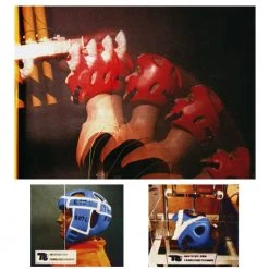 TopTen Top Ten Blue Competition Fight Head Guard - Blue, 1061-B PROTECTION