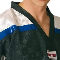 TopTen Top Ten Mesh Uniform 1605 Model - Black/white, 1605 W