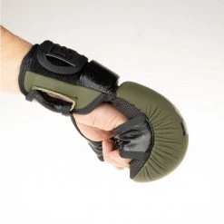 Fighter Training MMA Gloves - Khaki/black, FMG-001