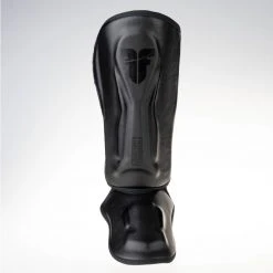 Fighter Shinguards Thai Ergo - Black, FSG-004BR