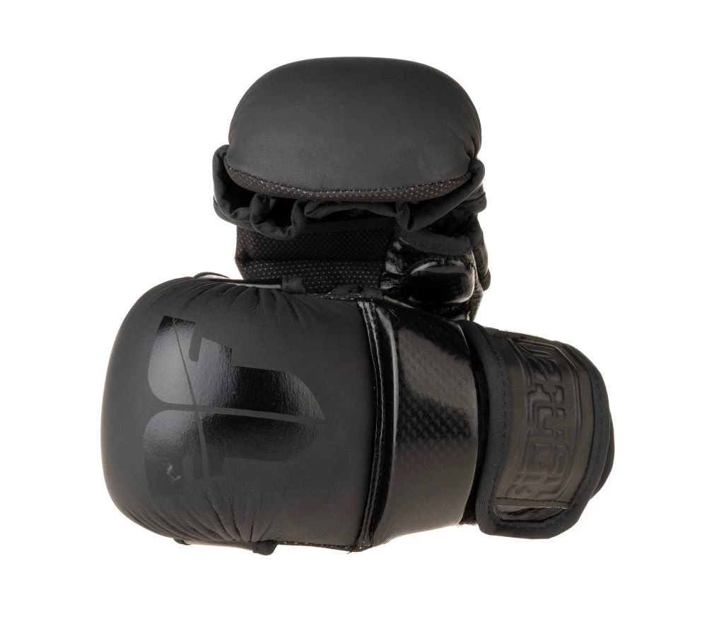 Fighter Training MMA Gloves - Black Logo, FMG-001 3 Fighter Training MMA Gloves - Black Logo, FMG-001
