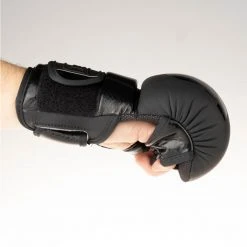 Fighter Training MMA Gloves - Black Logo, FMG-001 21 Fighter Training MMA Gloves - Black Logo, FMG-001