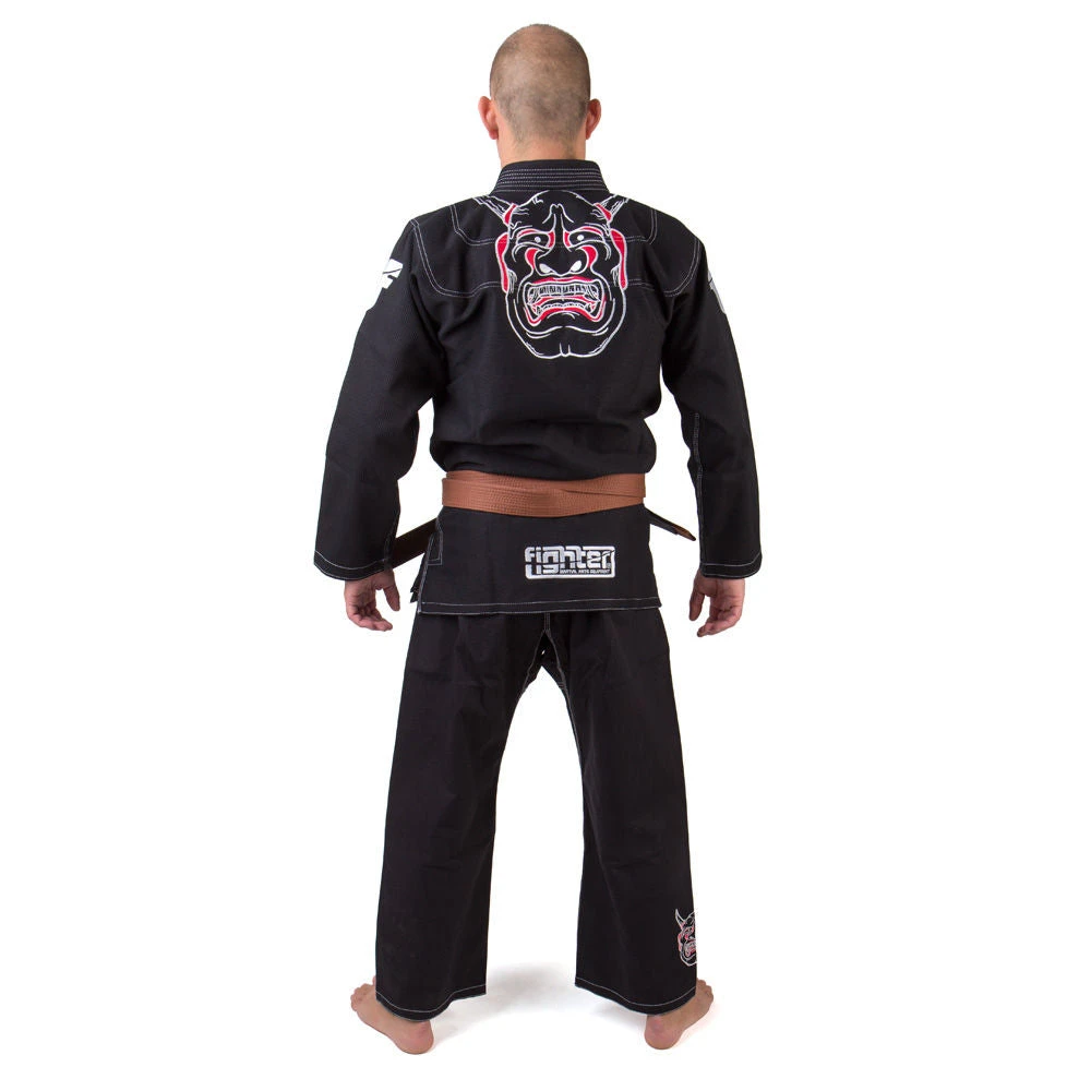 Fighter KIDS BJJ Gi Demon Uniform - Black, BJJB-01K OFFERS 4 Fighter KIDS BJJ Gi Demon Uniform - Black, BJJB-01K OFFERS