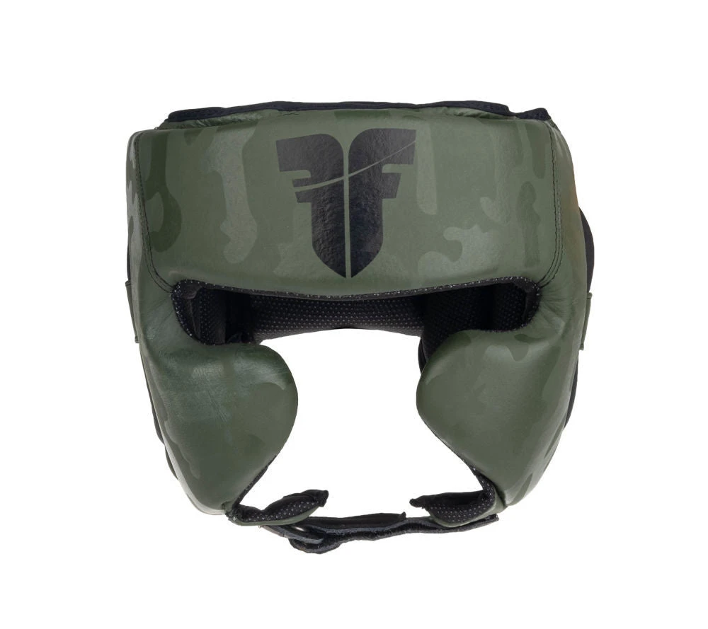 Headguard Fighter Sparring Pro - Khaki/camo PROTECTION 3 Headguard Fighter Sparring Pro - Khaki/camo PROTECTION