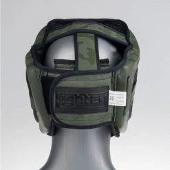 Headguard Fighter Sparring Pro - Khaki/camo PROTECTION 11 Headguard Fighter Sparring Pro - Khaki/camo PROTECTION