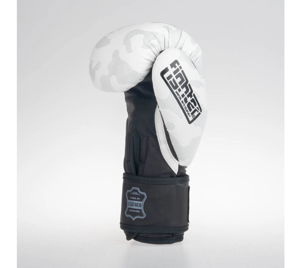 Fighter Boxing Gloves SIAM - White/camo 5 Fighter Boxing Gloves SIAM - White/camo