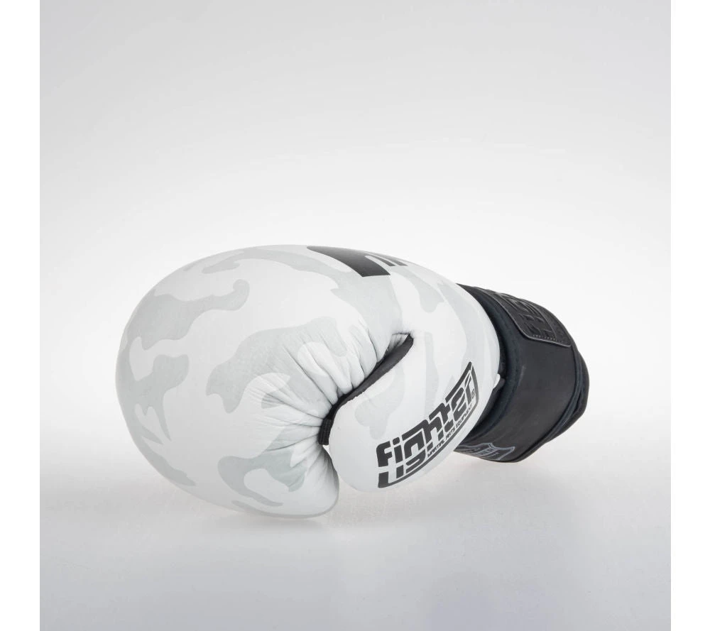 Fighter Boxing Gloves SIAM - White/camo 6 Fighter Boxing Gloves SIAM - White/camo
