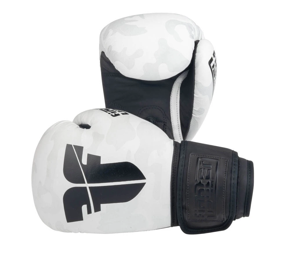 Fighter Boxing Gloves SIAM - White/camo 3 Fighter Boxing Gloves SIAM - White/camo