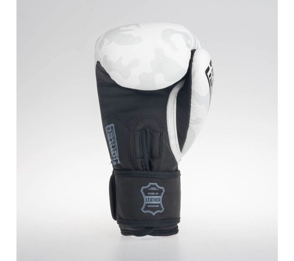 Fighter Boxing Gloves SIAM - White/camo 10 Fighter Boxing Gloves SIAM - White/camo