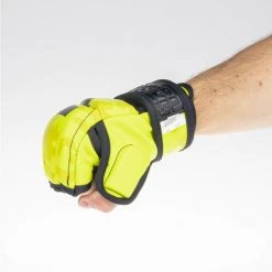 MMA Gloves Fighter Competition - Neon Yellow/camo