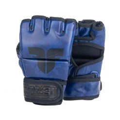MMA Gloves Fighter Competition - Blue/camo