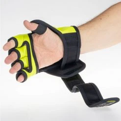 MMA Gloves Fighter Competition - Neon Yellow/camo