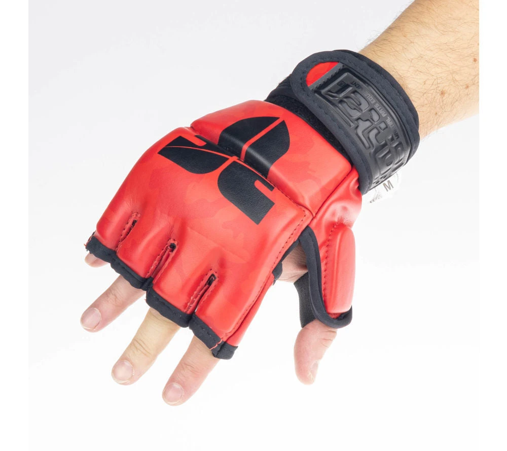 MMA Gloves Fighter Competition - Red/camo 3 MMA Gloves Fighter Competition - Red/camo