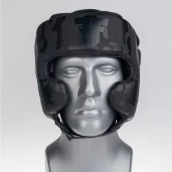 PROTECTION Headguard Fighter Sparring Pro - Black/camo