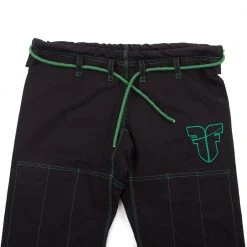 The Fighter SERPENT Ripstop BJJ Gi Uniform - Black, BJJBL-03