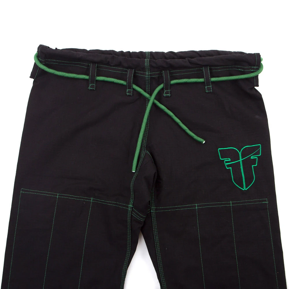 The Fighter SERPENT Ripstop BJJ Gi Uniform - Black, BJJBL-03 4 The Fighter SERPENT Ripstop BJJ Gi Uniform - Black, BJJBL-03