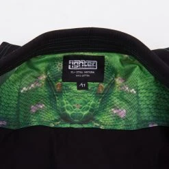 The Fighter SERPENT Ripstop BJJ Gi Uniform - Black, BJJBL-03 8 The Fighter SERPENT Ripstop BJJ Gi Uniform - Black, BJJBL-03