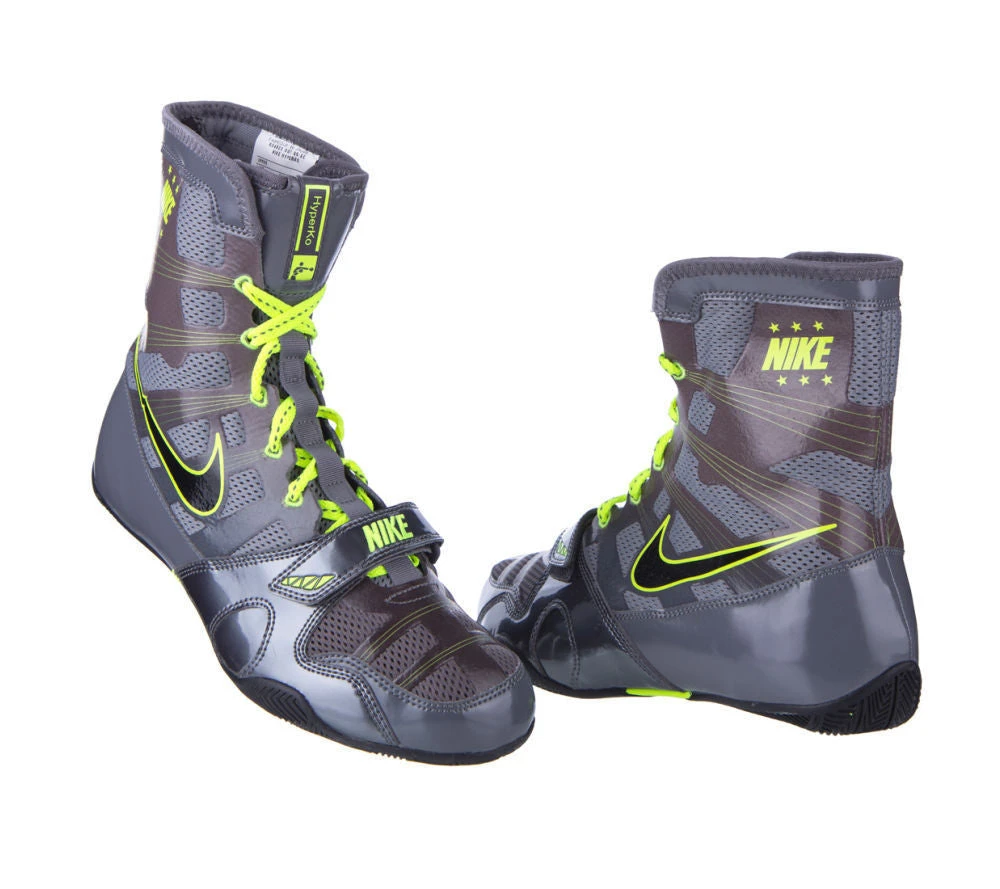 FOOTWEAR Boxing Shoes NIKE HyperKO - Grey/neon Yellow, 634923-007 6 FOOTWEAR Boxing Shoes NIKE HyperKO - Grey/neon Yellow, 634923-007