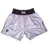 APPAREL Fighter Thai Shorts Bangkok Plain - Silver/black, FP09 2 APPAREL Fighter Thai Shorts Bangkok Plain - Silver/black, FP09