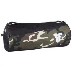 TRAINING Fighter Round Shoulder Bag - Black/camo, FSB-06
