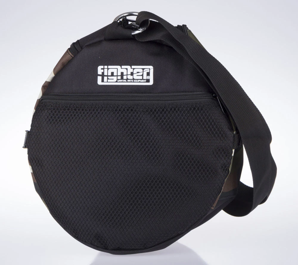 TRAINING Fighter Round Shoulder Bag - Black/camo, FSB-06 4 TRAINING Fighter Round Shoulder Bag - Black/camo, FSB-06