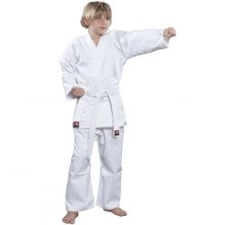 Hayashi Manus BASIC Lightweight Karate Uniform - 5oz - White, 019-1 UNIFORMS