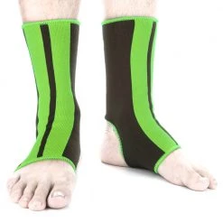 Ankle Support Fighter - Black/neon Green, FAS-05