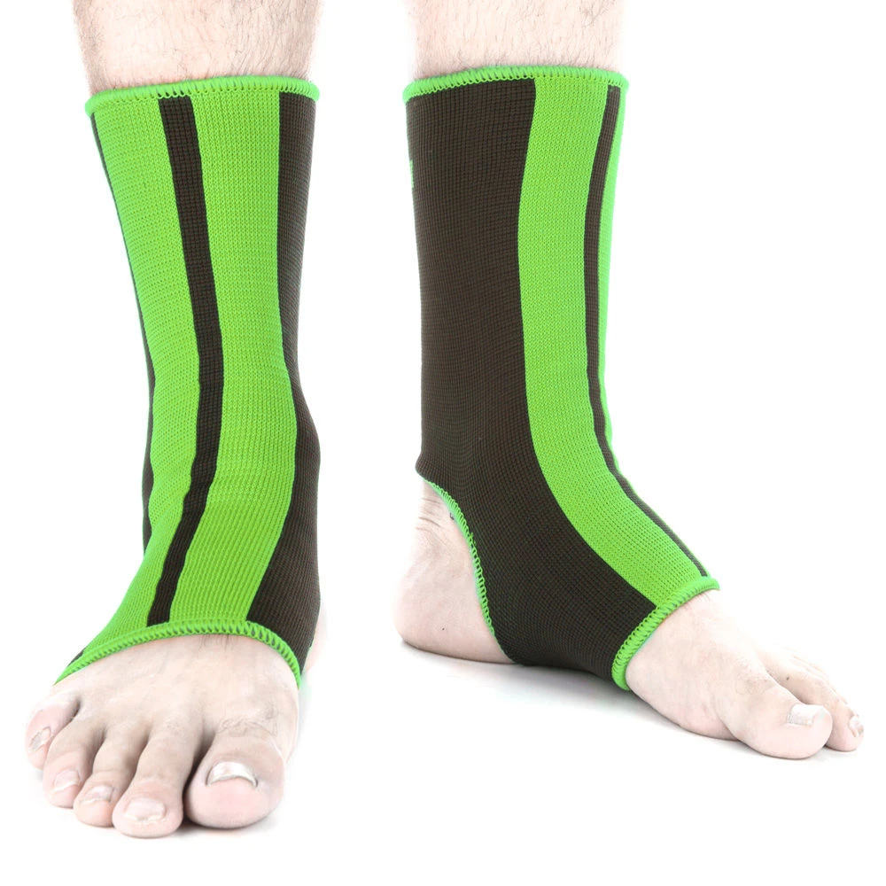 Ankle Support Fighter - Black/neon Green, FAS-05 3 Ankle Support Fighter - Black/neon Green, FAS-05