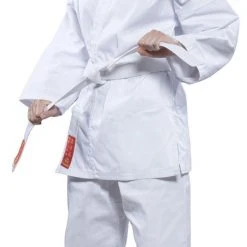 Hayashi HEIAN Lightweight White Student Uniform - 7oz WKF Approved SPE, 020-1WKF