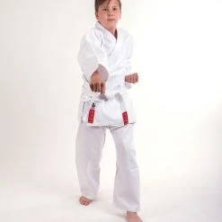 Hayashi HEIAN Lightweight White Student Uniform - 7oz WKF Approved SPE, 020-1WKF