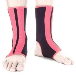 Ankle Support Fighter - Black/pink, FAS-03