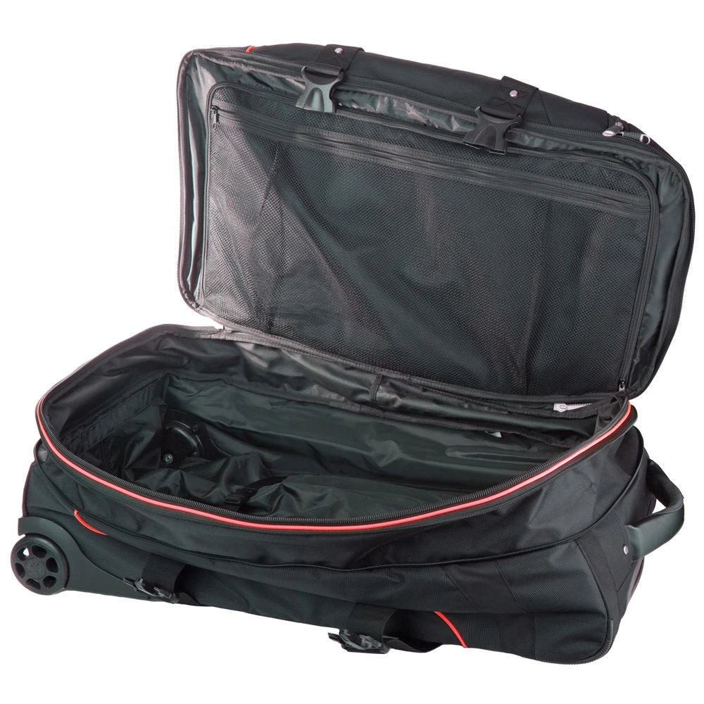 Hayashi - Trolley - Deluxe Wheeled Travel Black/Red Bag, 8007-94 TRAINING 5 Hayashi - Trolley - Deluxe Wheeled Travel Black/Red Bag, 8007-94 TRAINING