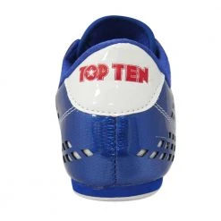 FOOTWEAR TopTen BUDO ITF Laceless White & Blue Lightweight Taekwon-Do Shoes, 543-16