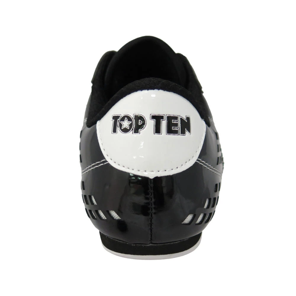TopTen BUDO Laceless Black & White Lightweight Vented Martial Arts Shoes, 543-9 FOOTWEAR 5 TopTen BUDO Laceless Black & White Lightweight Vented Martial Arts Shoes, 543-9 FOOTWEAR