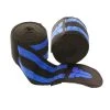 GLOVES Fighter Black/Blue Striped Polycotton Handwraps, BAND F BLUE 1 GLOVES Fighter Black/Blue Striped Polycotton Handwraps, BAND F BLUE