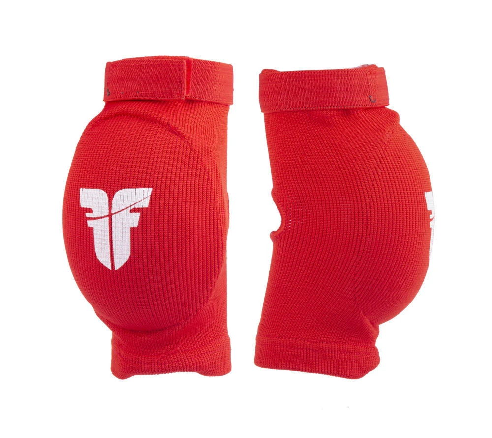 Fighter FF Elbow Guard Red Oval Cup Protector With Elastic Strap, FEG-01R PROTECTION 3 Fighter FF Elbow Guard Red Oval Cup Protector With Elastic Strap, FEG-01R PROTECTION