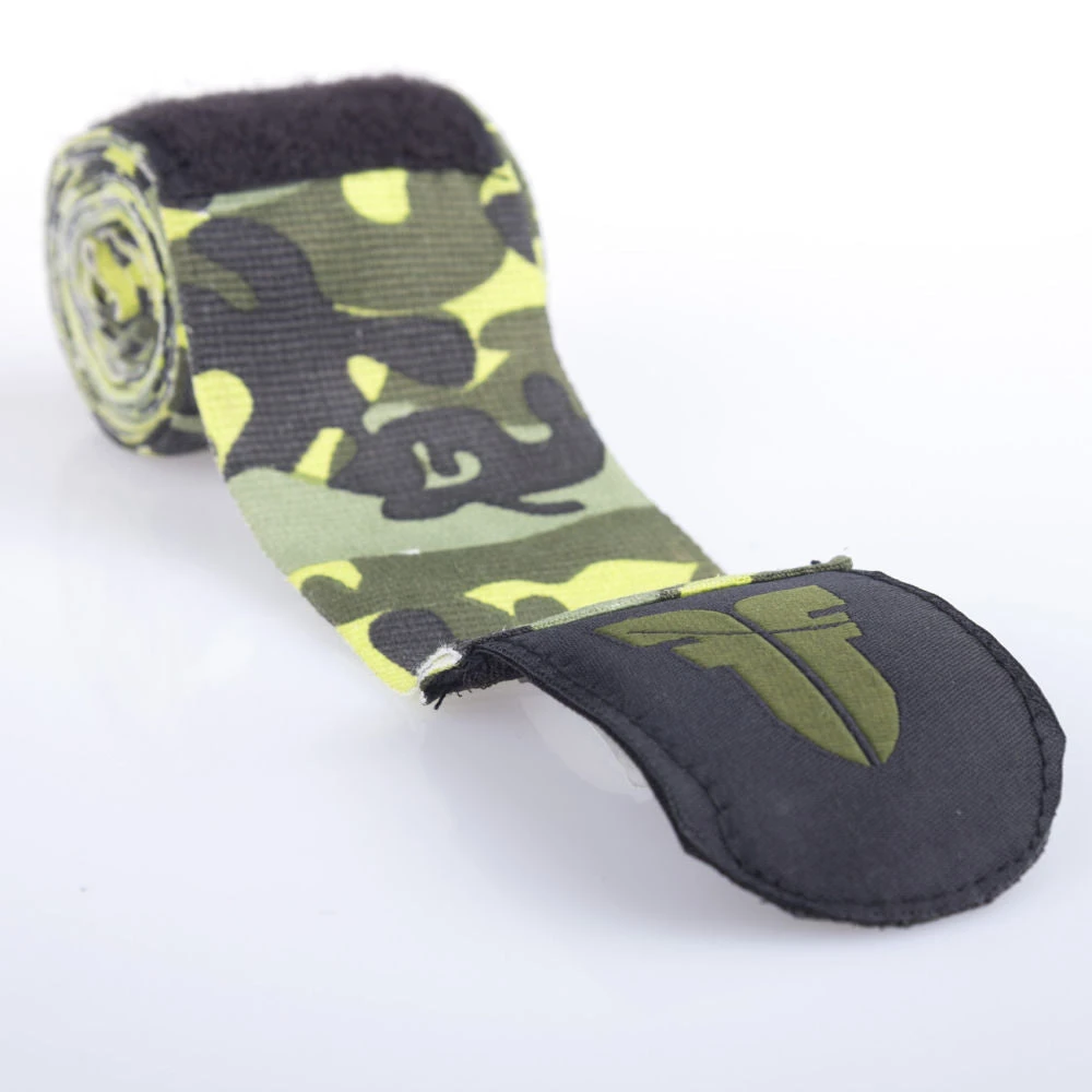 Fighter Handwraps - Green Camo, FHW-001GNC 4 Fighter Handwraps - Green Camo, FHW-001GNC