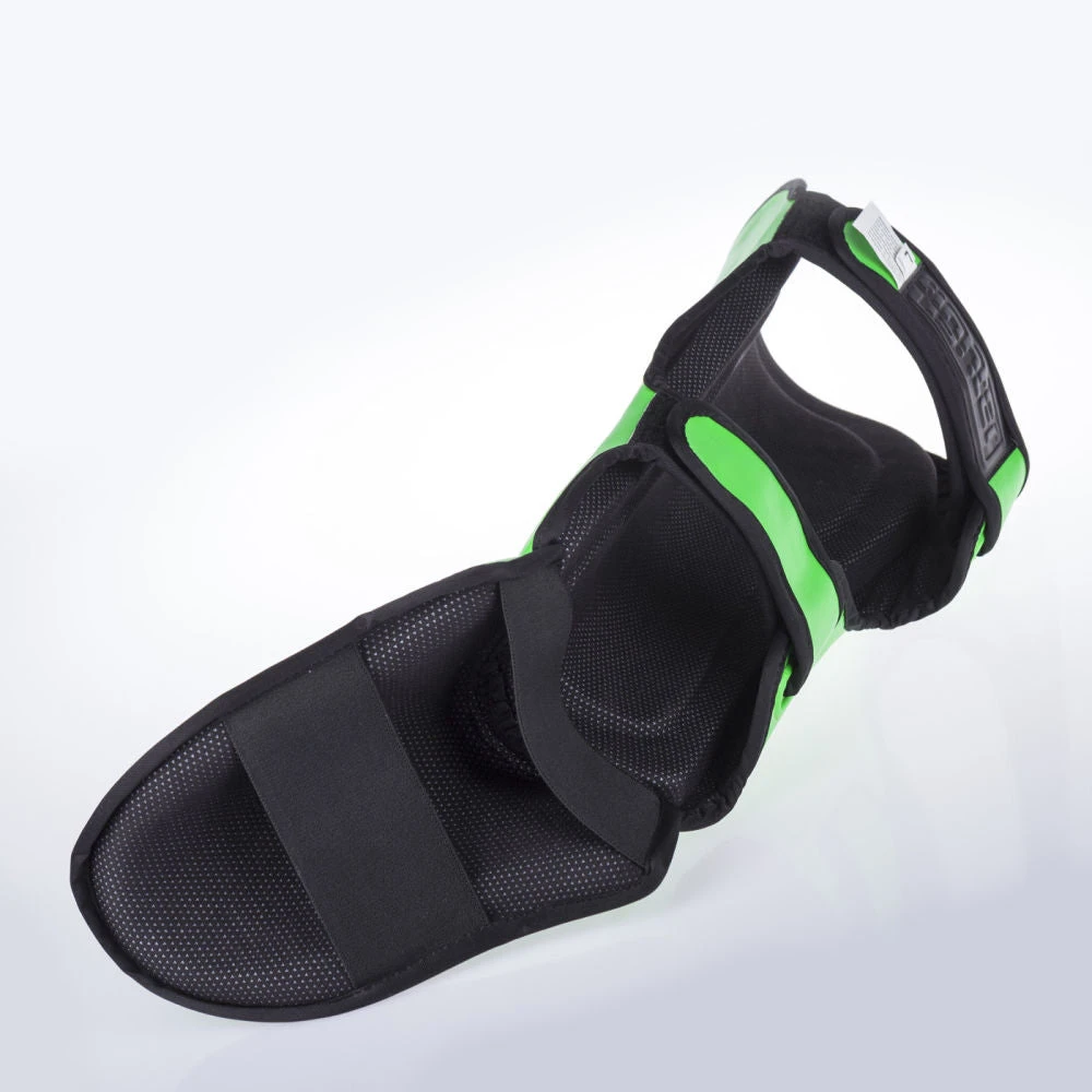 PROTECTION Fighter Shinguards Thai Ergo - Green/black, FSG-004GNB 8 PROTECTION Fighter Shinguards Thai Ergo - Green/black, FSG-004GNB
