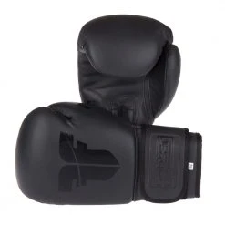 Fighter SIAM Boxing Gloves - Black, FBG-001B