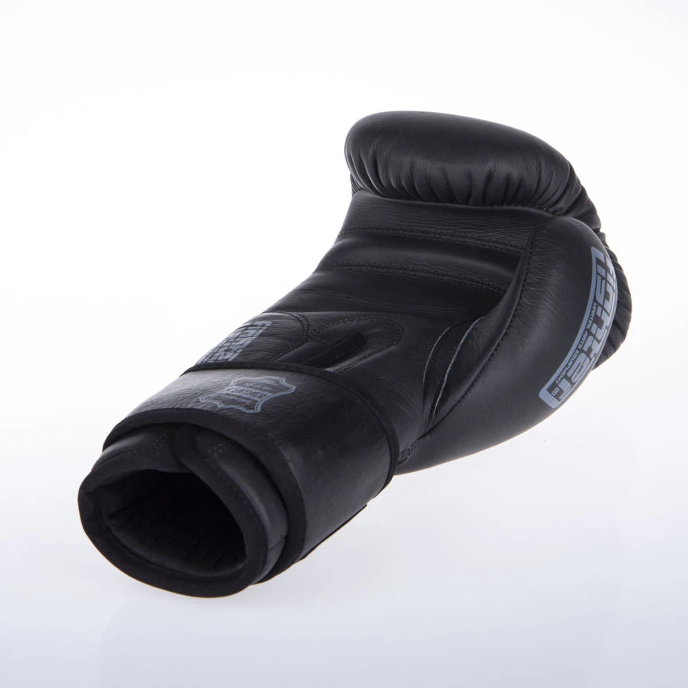 Fighter SIAM Boxing Gloves - Black/grey, FBG-003B 9 Fighter SIAM Boxing Gloves - Black/grey, FBG-003B